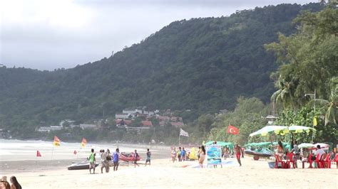 Tourists return to Patong Beach