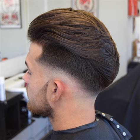 Low Skin Fade Pompadour