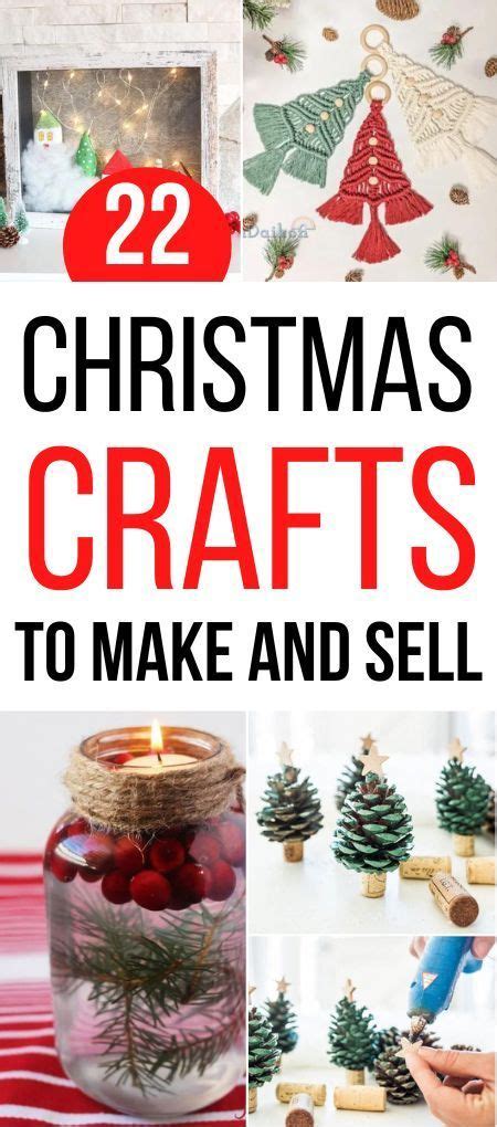 55 Easy Christmas Crafts To Sell 2023 (Best Selling Ideas to Make!) | Christmas crafts to sell ...