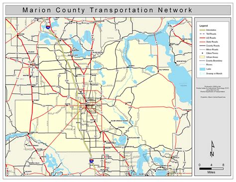 Marion County Florida Map - Map Of The World