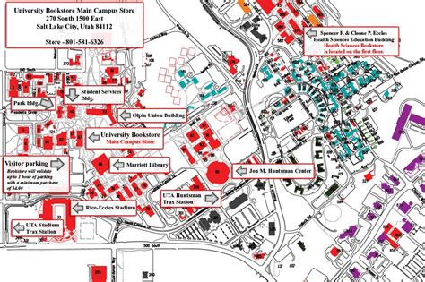 University Of Utah Campus Map – Map Of The World