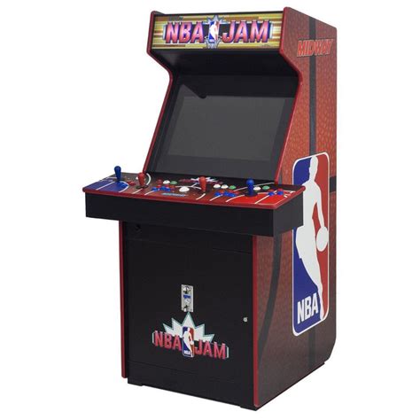 NBA Jam Deluxe Upright 4 Player Arcade Machine - The Dens