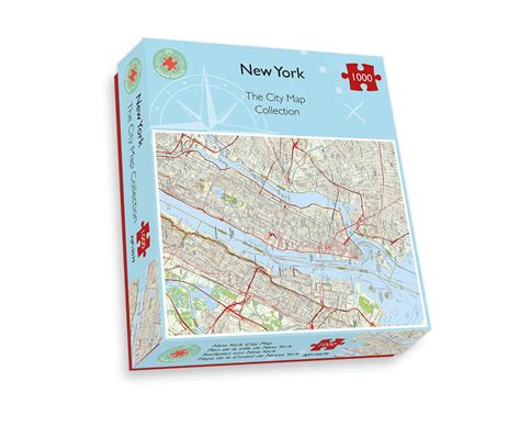 New York City Map 1000 Piece Jigsaw Puzzle – Butler and Hill UK