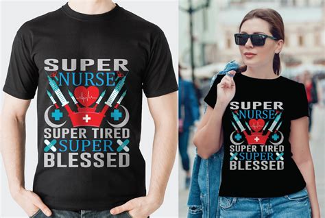 SUPER NURSE T SHIRT DESIGN Graphic by mdmirazh600 · Creative Fabrica