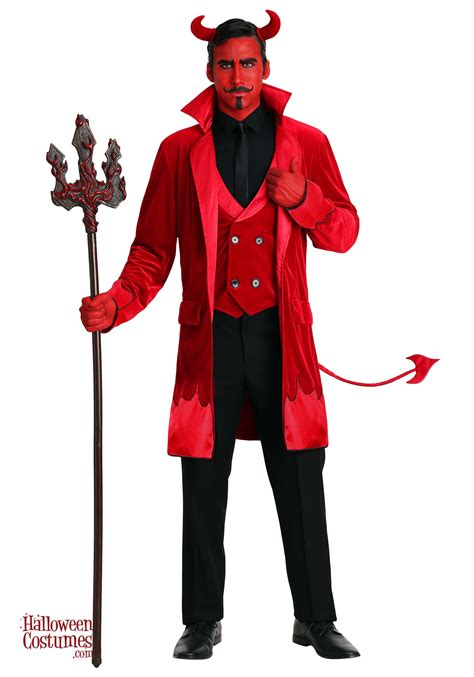 Debonair Devil Costume For Men | Devil costume, Halloween costume suit, Mens costumes