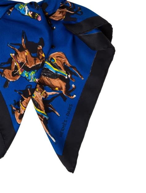 Hermès Horse & Jockey Scarf - Accessories - HER112153 | The RealReal