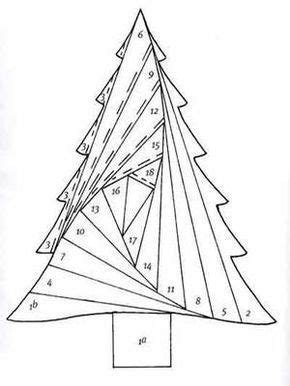 a christmas tree is shown with numbers on the top and bottom half, as ...