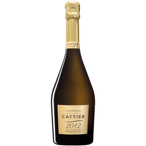 Champagne Cattier Brut Millésime 2012 Premier Cru - KAVIARO