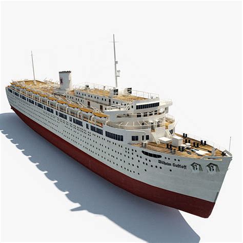 ArtStation Wilhelm Gustloff 3D Model, 46% OFF