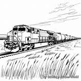 Freight Train Coloring Pages  Free & Printable sketch template