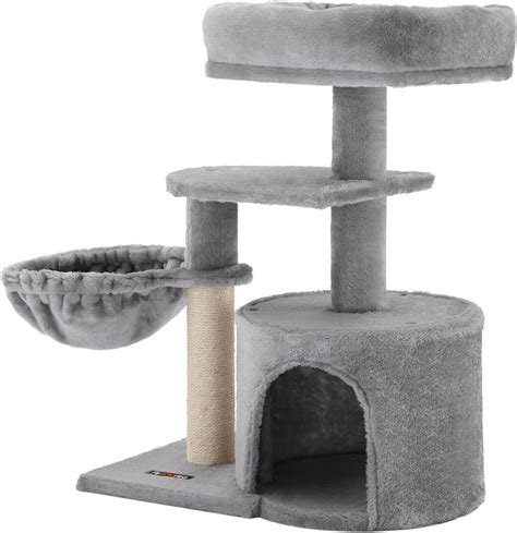 Amazon.com : Feandrea Cat Tree, Small Cat Tower, Cat Condo, Kitten ...