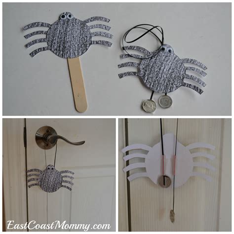 East Coast Mommy: Number Crafts (Number EIGHT}... Eight-legged Friends