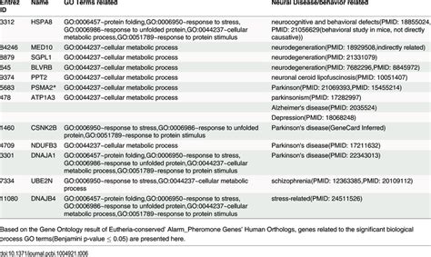 Examples of behavior/neural-related 'Eutheria-conserved'... | Download ...