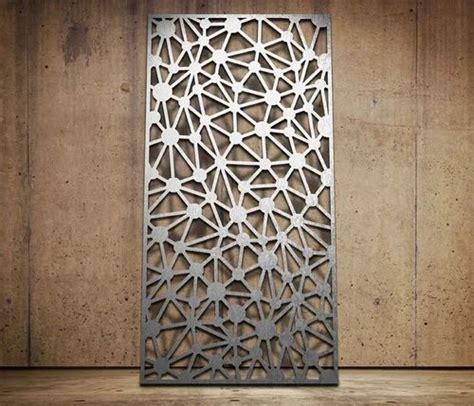 Stainless Steel Decorative White CNC Laser Cut Jali at best price in New Delhi