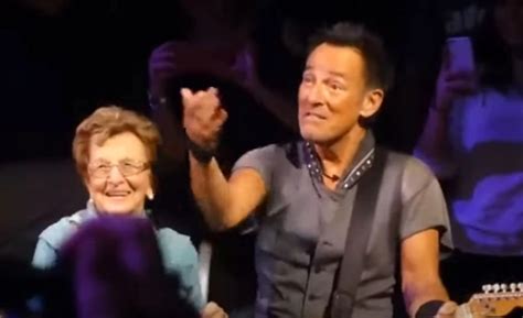 Bruce Springsteen mourns his mother upon her death