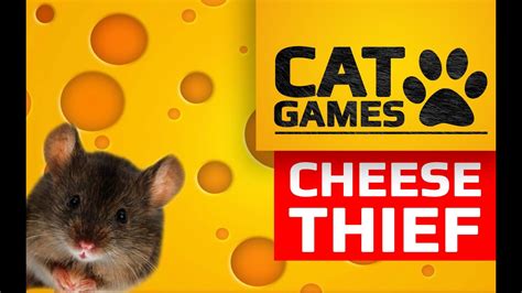 CAT GAMES - CHEESE THIEF (SCREEN GAME FOR CATS) - YouTube