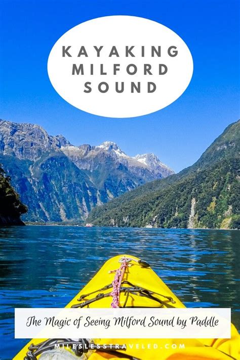 Kayaking Milford Sound: The Eighth Natural Wonder of the World