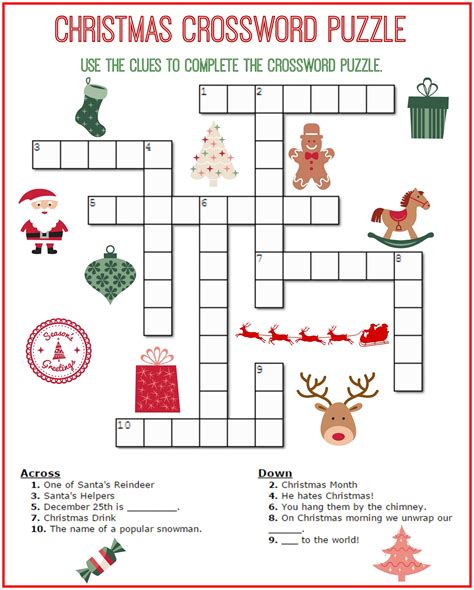 Printable Crossword Puzzles For 5Th Graders - Printable Crossword Puzzles