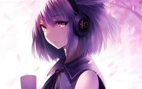 Purple Anime HD Wallpapers - Wallpaper Cave