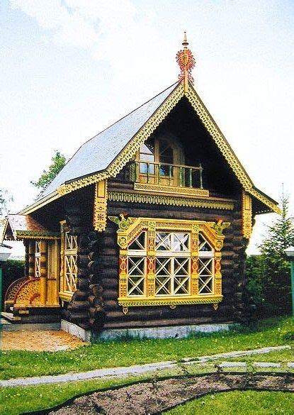 Russian wooden house. #Russian #wooden #house | Russian architecture ...