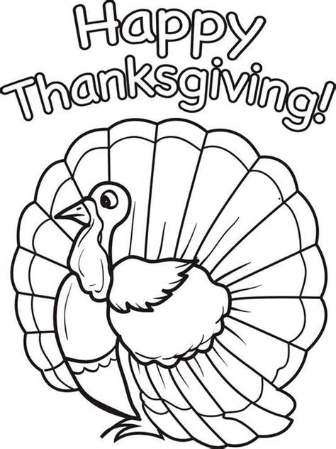 Coloring Page Thanksgiving Free - 227+ Popular SVG File