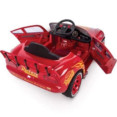 Disney Pixar Racing Cars 3 Lightning McQueen 6V Battery-Powered Ride On Race Car - Just Gof Carts