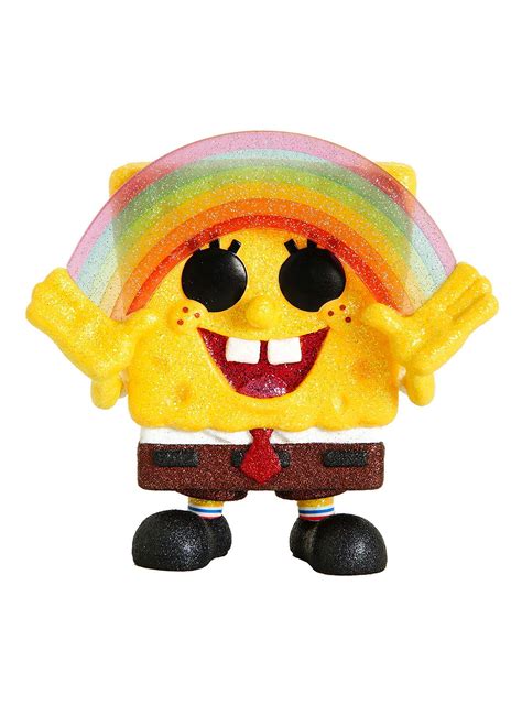 Funko Pop! Animation: Pride 2020 Spongebob (Rainbow), Inches ...