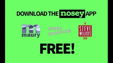 Nosey App TV Commercial, 'FOX: The Steve Wilkos Show' - iSpot.tv