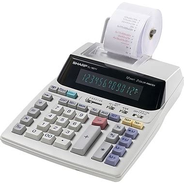 Sharp EL-1801V Printing Calculator | Staples