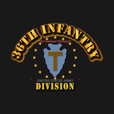 36th Infantry Division -Arrowhead Division - Tx - T-Shirt | TeePublic