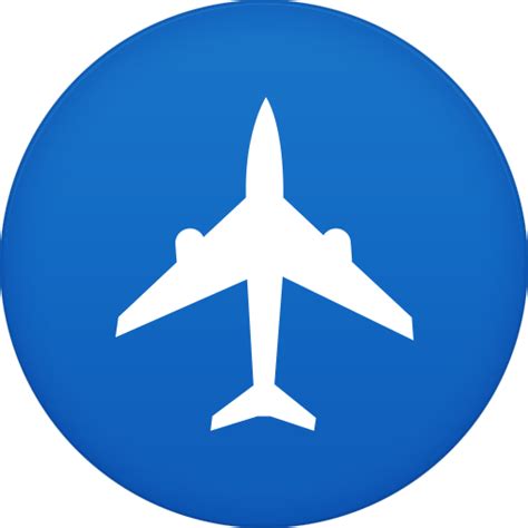 Plane flight Icon | Circle Addon 2 Iconpack | Martz90