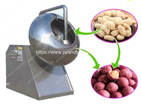 Automatic Peanut Flour Coating Machine for Sale | Peanut Processing ...