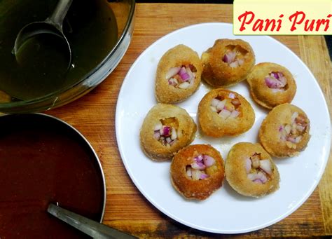 PANI PURI RECIPE - Yummy Ashas Kitchen