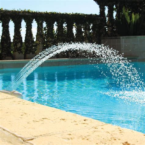 Ocean Blue Cascade Fountain - Doheny's Pool Supplies Fast | Pool fountain, Pool water features ...