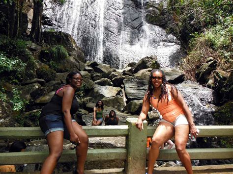 Puerto Rico Cruise Excursions | La Mina Waterfall san juan