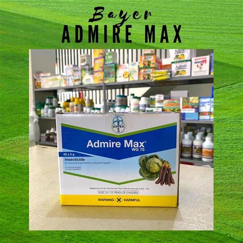 Bayer ADMIRE MAX WG 75 Insecticide Sachet 5g | Shopee Philippines