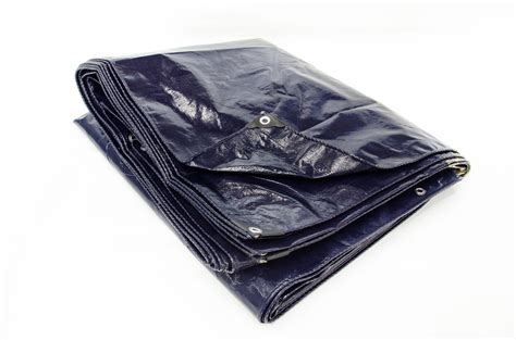 Heavy-Duty PE Tarp - 225GSM Poly Tarpaulin - All Purpose Tarp - Dark ...