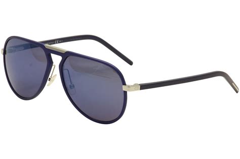 Christian Dior Homme Men's AL 132/S Blue Aviator Sunglasses