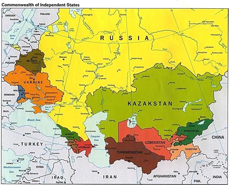 Rail transports in CIS countries, the Baltic countries and Georgia