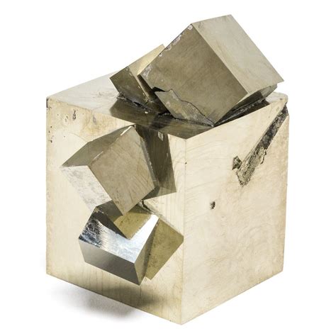 Pyrite Cube Natural Cluster | Pyrite, Rocks and gems, Minerals and gemstones