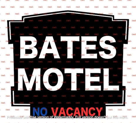 Bates Motel Sign SVG PNG JPG - Etsy