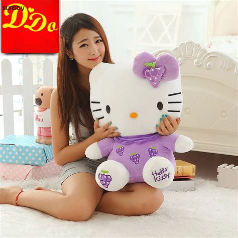 Aliexpress.com : Buy New Arrival Sitting Height 30CM Hello Kitty Plush ...