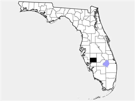 DeSoto County, FL - Geographic Facts & Maps - MapSof.net