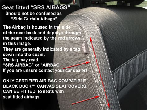 Side Airbag Seat Covers - Velcromag