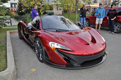 Volcano Red McLaren P1 in Calgary - GTspirit