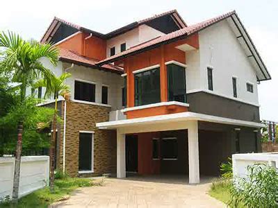 Pelan Rumah Banglo Setingkat Reka Bentuk Moden