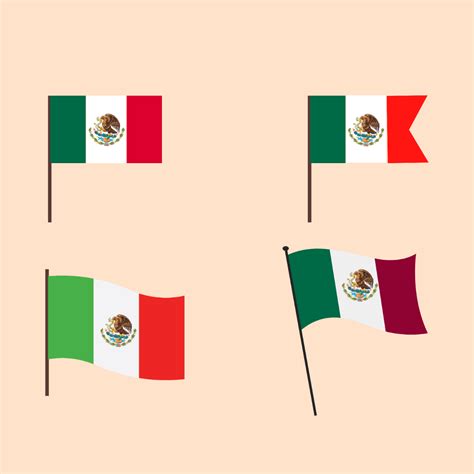 Free Flat Mexican Flag Vector Template - Edit Online & Download ...