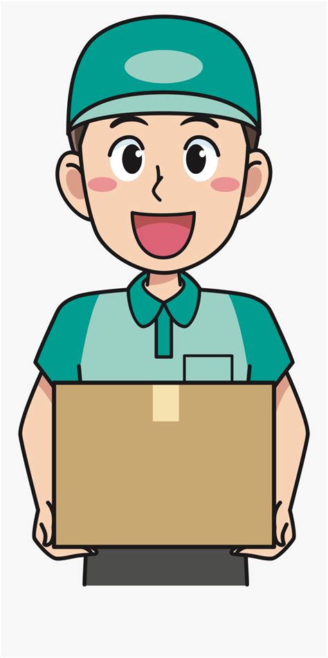 Ups Delivery Man Clip Art