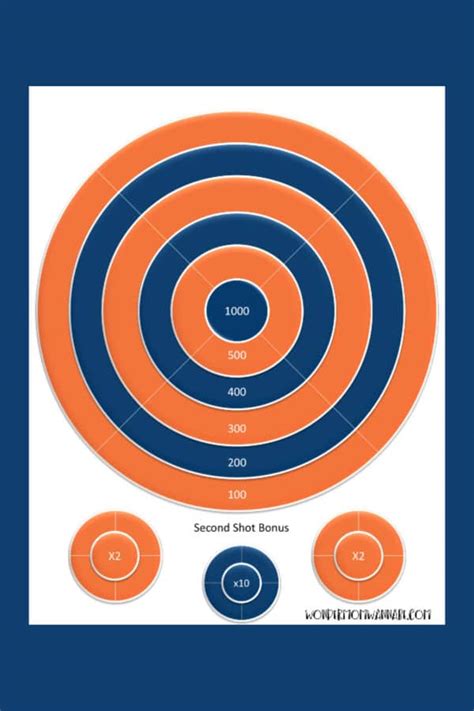 Nerf Target Printable