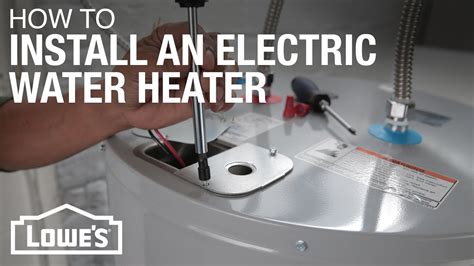 How To Install A 40 Gallon Electric Water Heater?